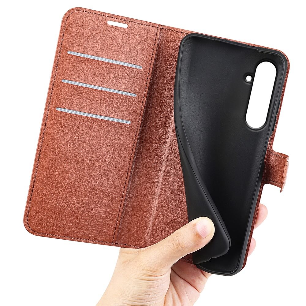 Galaxy A55 - Leather Wallet Case