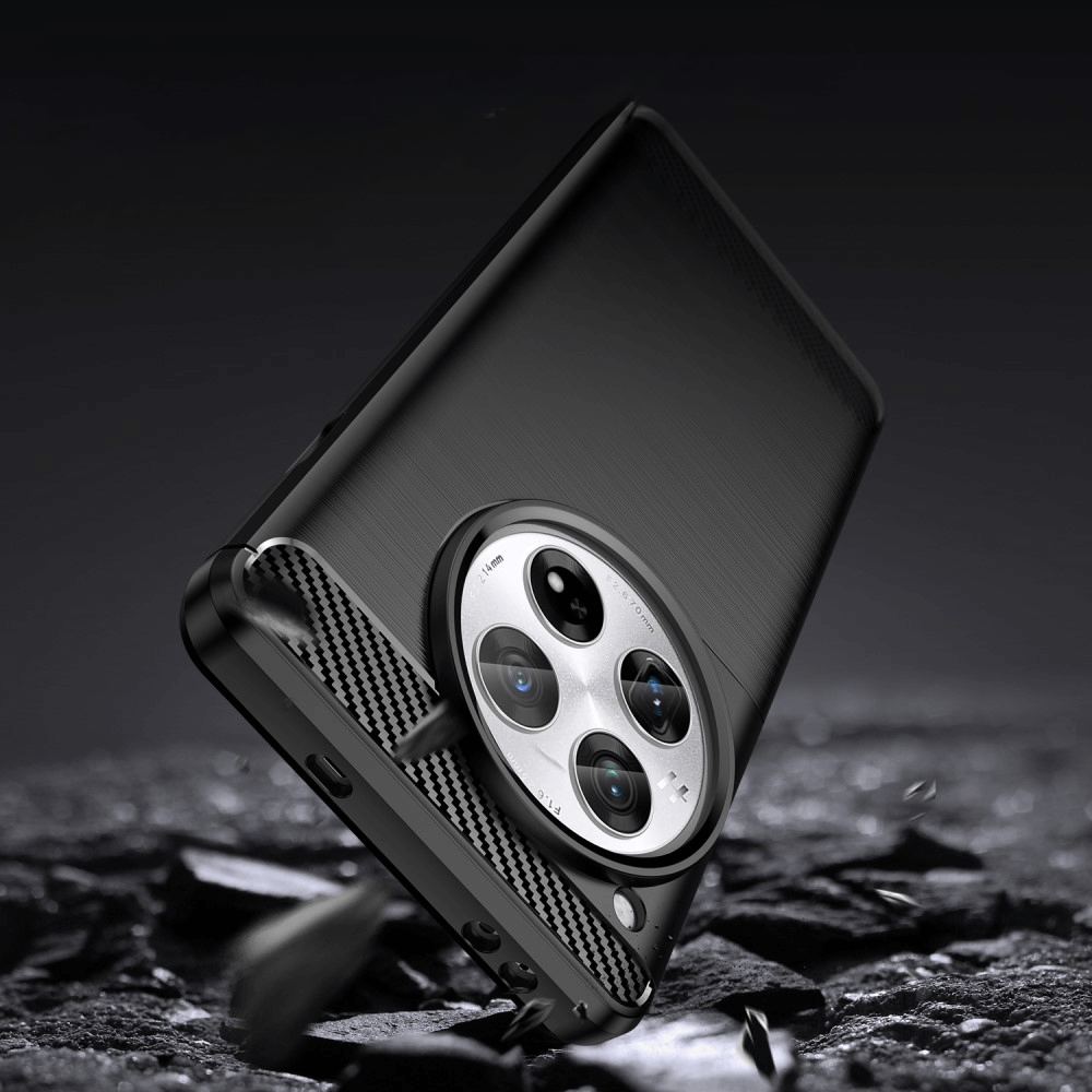 Oneplus 12R - Metal Carbon Look Case