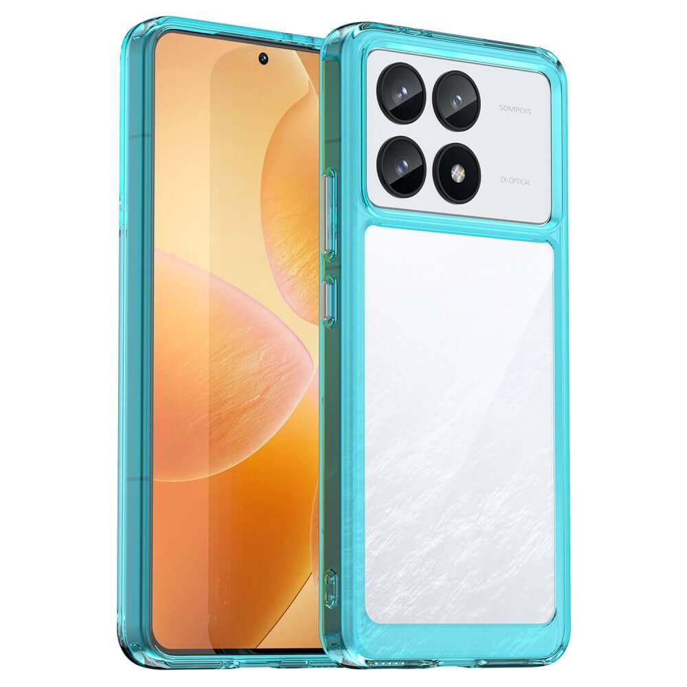 Xiaomi Poco F6 Pro - Protective Acrylic Phone Case with Raised Edge