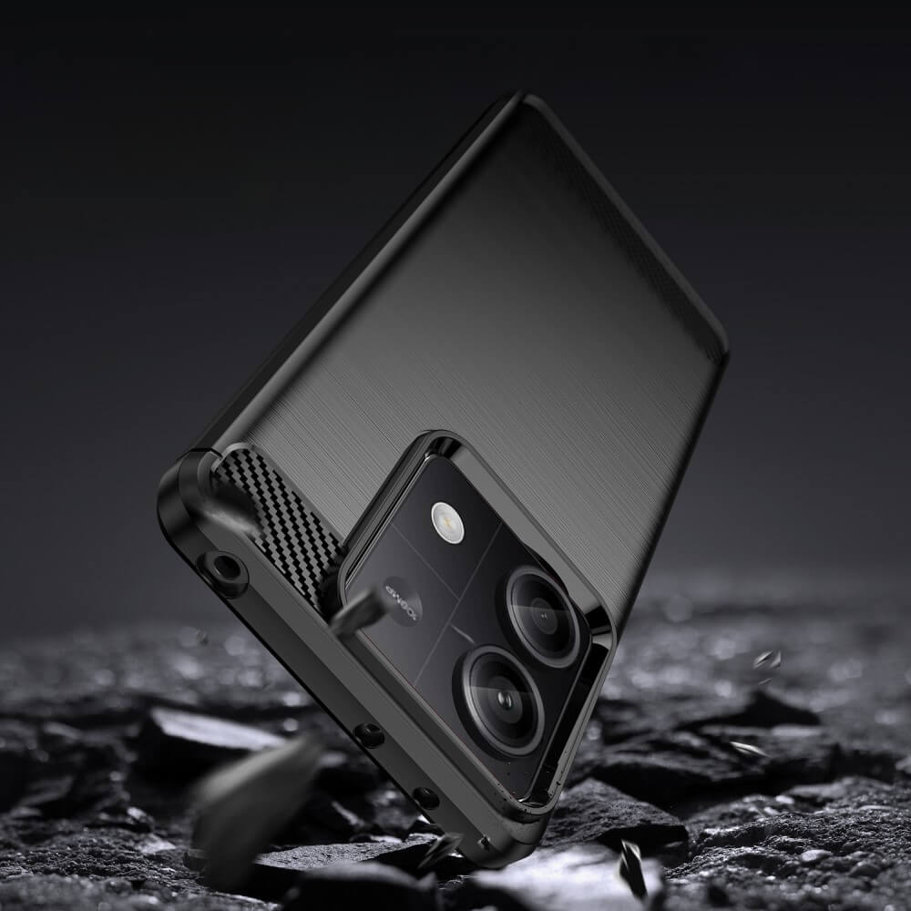 Xiaomi Redmi Note 13 5G - Metal Carbon Look Case