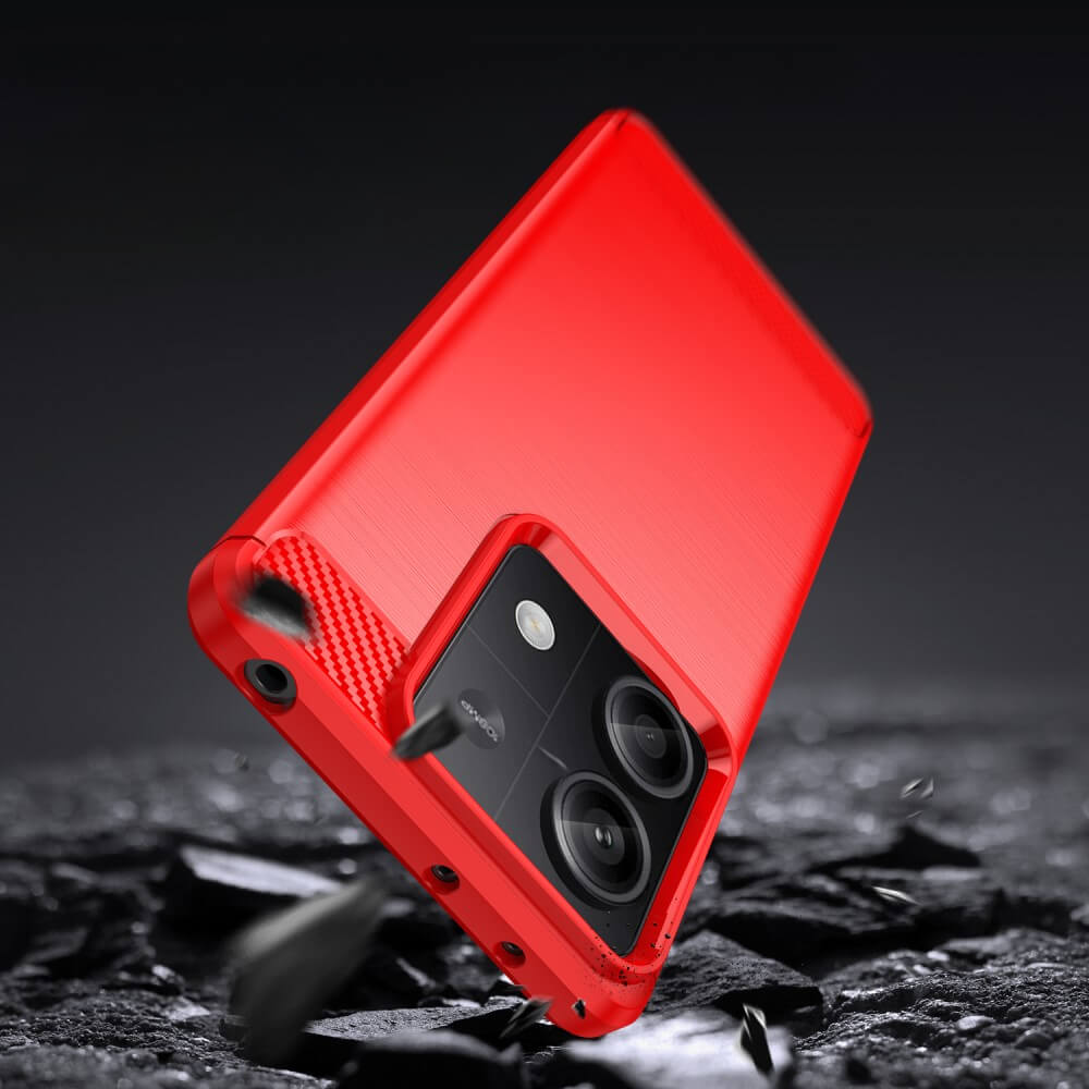 Xiaomi Redmi Note 13 5G - Metal Carbon Look Case