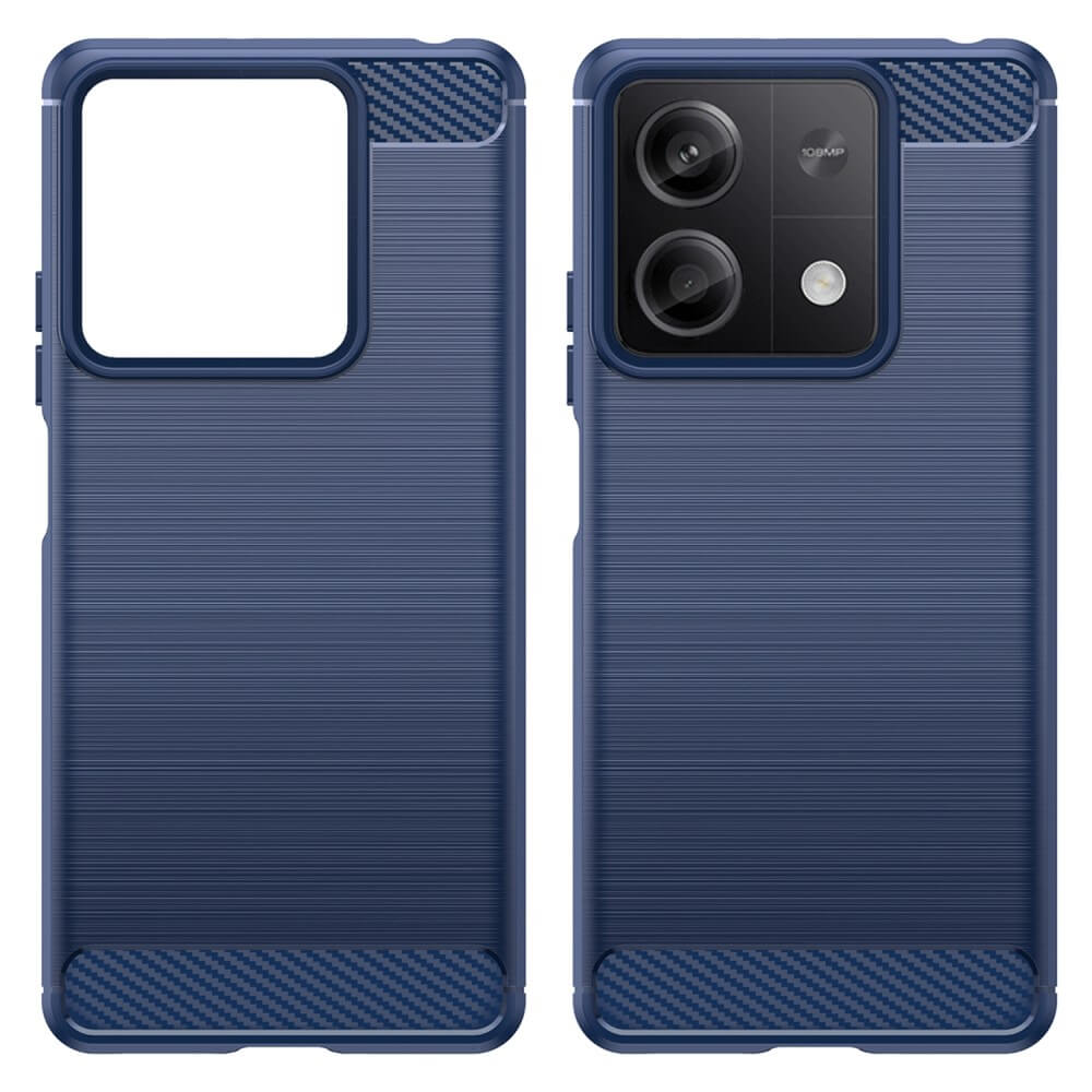 Xiaomi Redmi Note 13 5G - Metal Carbon Look Case