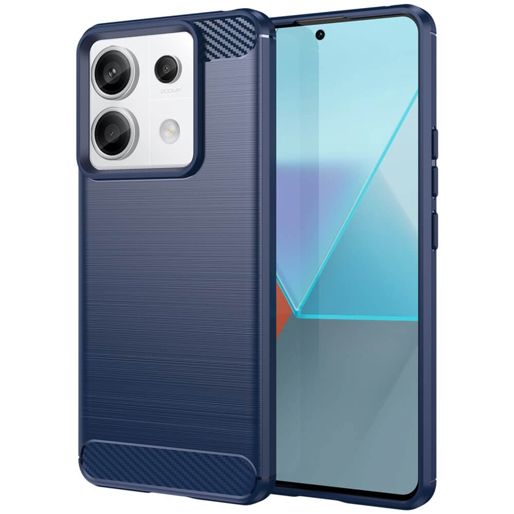 Xiaomi Redmi Note 13 Pro - Metal Carbon Look Case