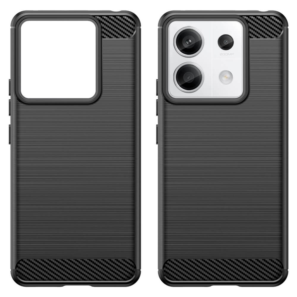 Xiaomi Redmi Note 13 Pro - Metal Carbon Look Case