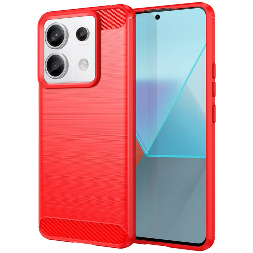 Xiaomi Redmi Note 13 Pro - Metal Carbon Look Case