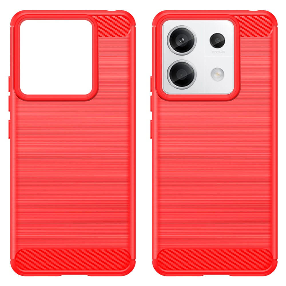 Xiaomi Redmi Note 13 Pro - Metal Carbon Look Case