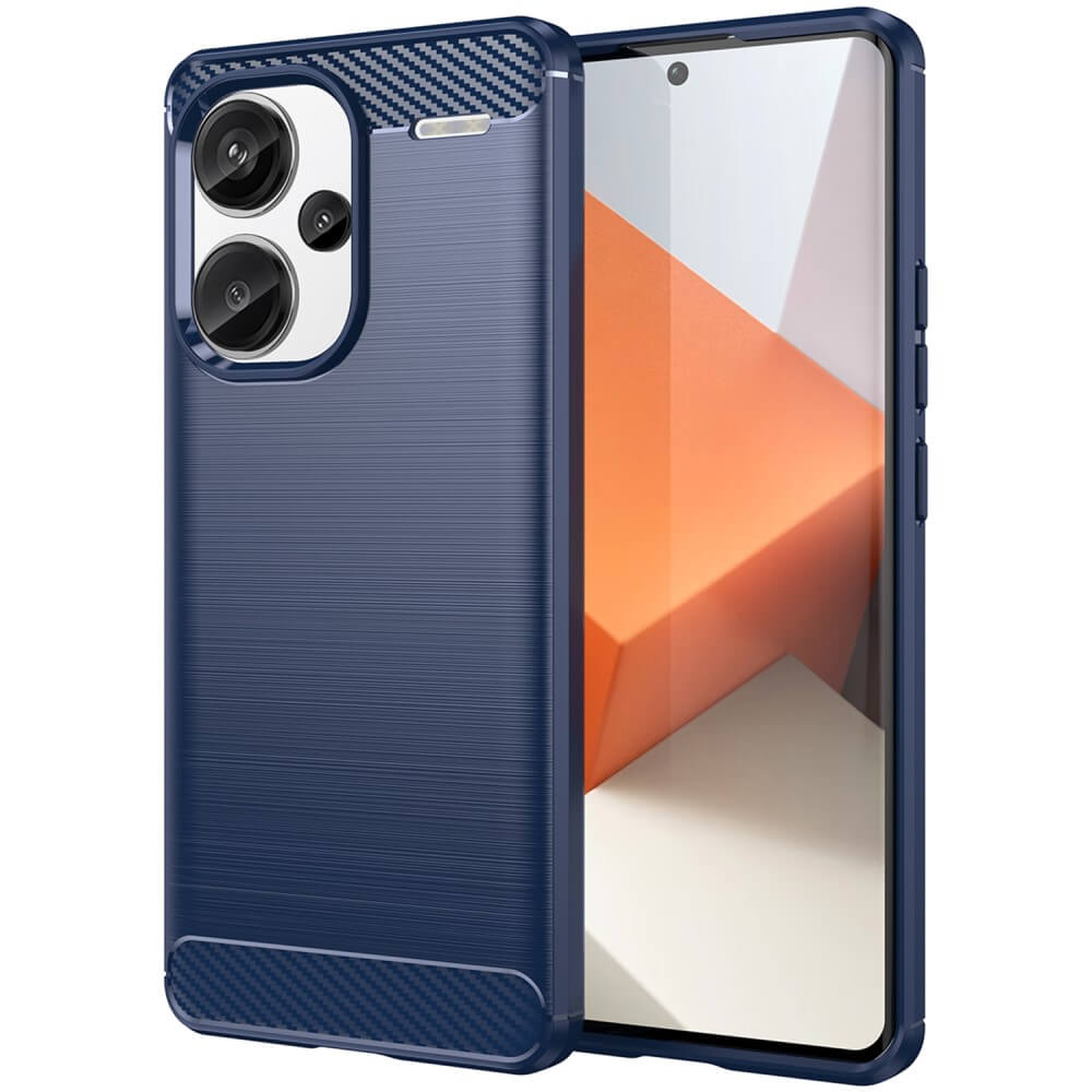 Xiaomi Redmi Note 13 Pro+ - Metal Carbon Look Case