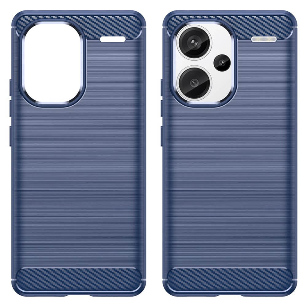 Xiaomi Redmi Note 13 Pro+ - Metal Carbon Look Case