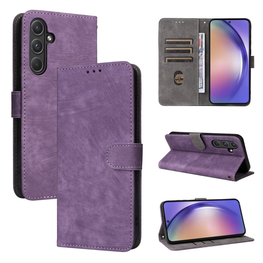 Galaxy A55 - Wallet Case With RFID Blocker