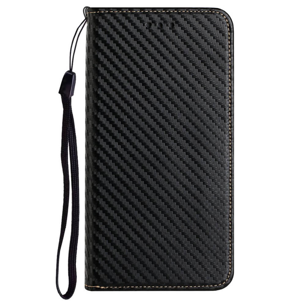 Galaxy A55 - Carbon Look Flip Case Cover