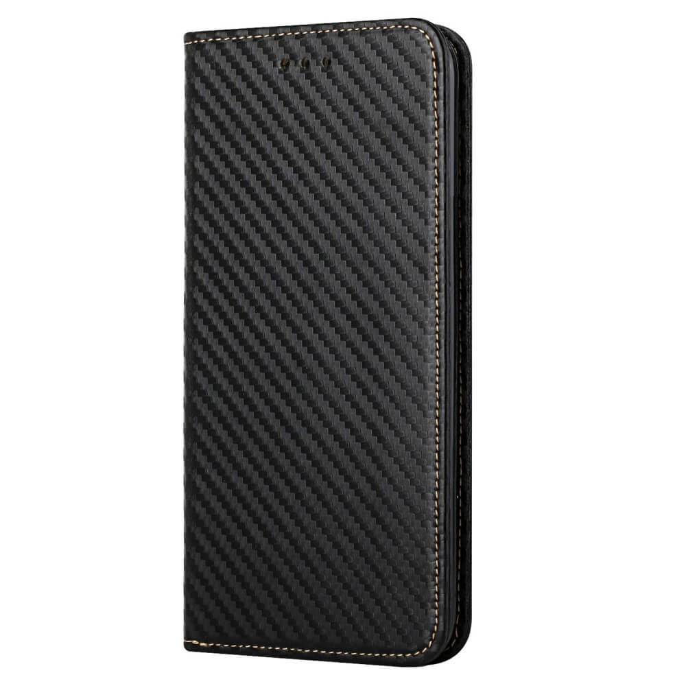 Galaxy A55 - Carbon Look Flip Case Cover