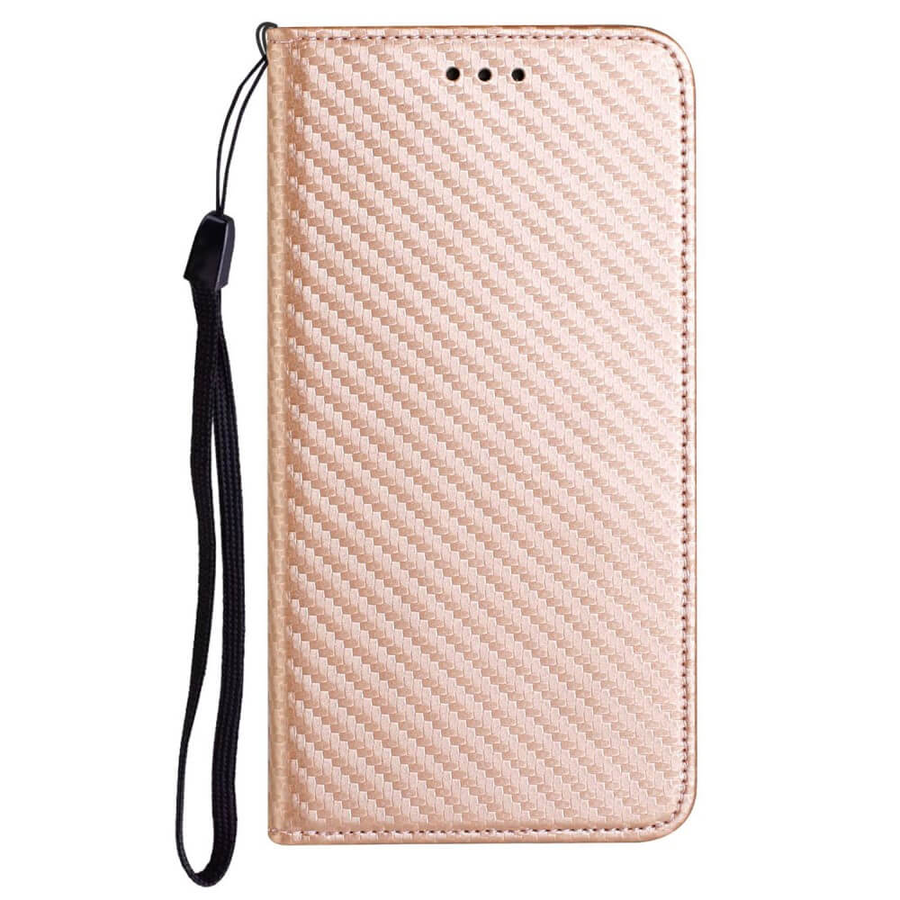 Galaxy A55 - Carbon Look Flip Case Cover