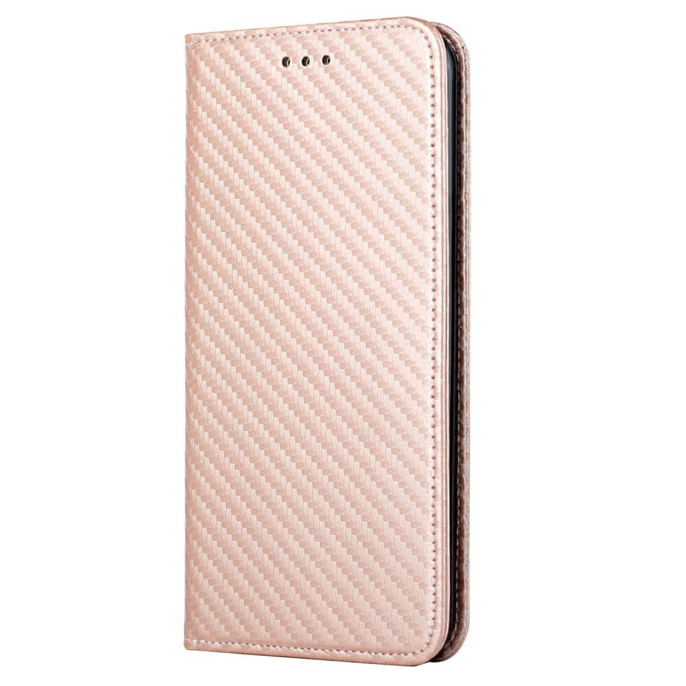 Galaxy A55 - Carbon Look Flip Case Cover