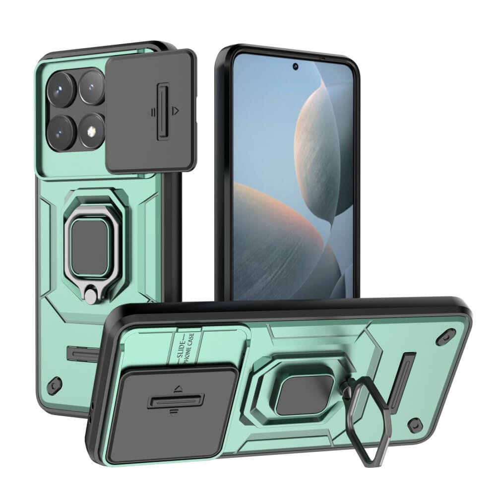 Xiaomi Poco F6 Pro - Armor Case with Kickstand