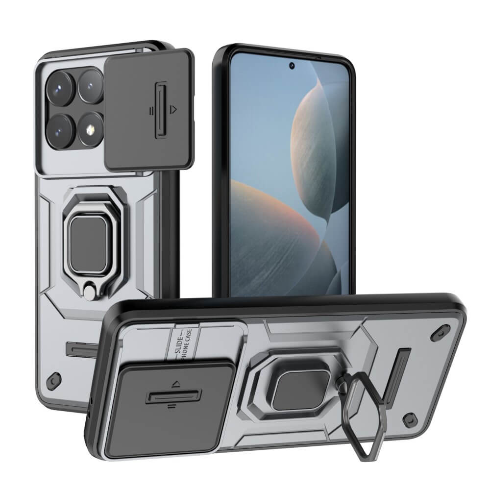 Xiaomi Poco F6 Pro - Armor Case with Kickstand