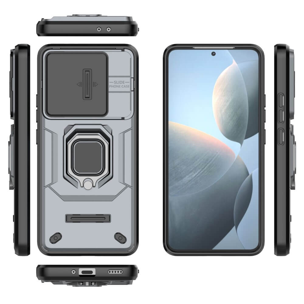 Xiaomi Poco F6 Pro - Armor Case with Kickstand