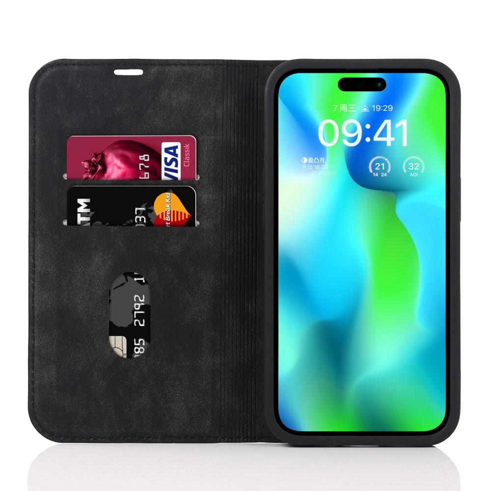 iPhone 15 Pro - Étui à rabat Magsafe avec RFID