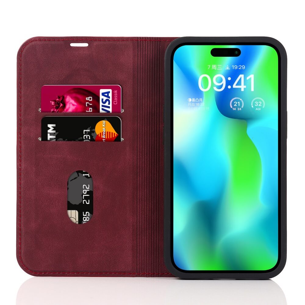 iPhone 15 Pro - Étui à rabat Magsafe avec RFID