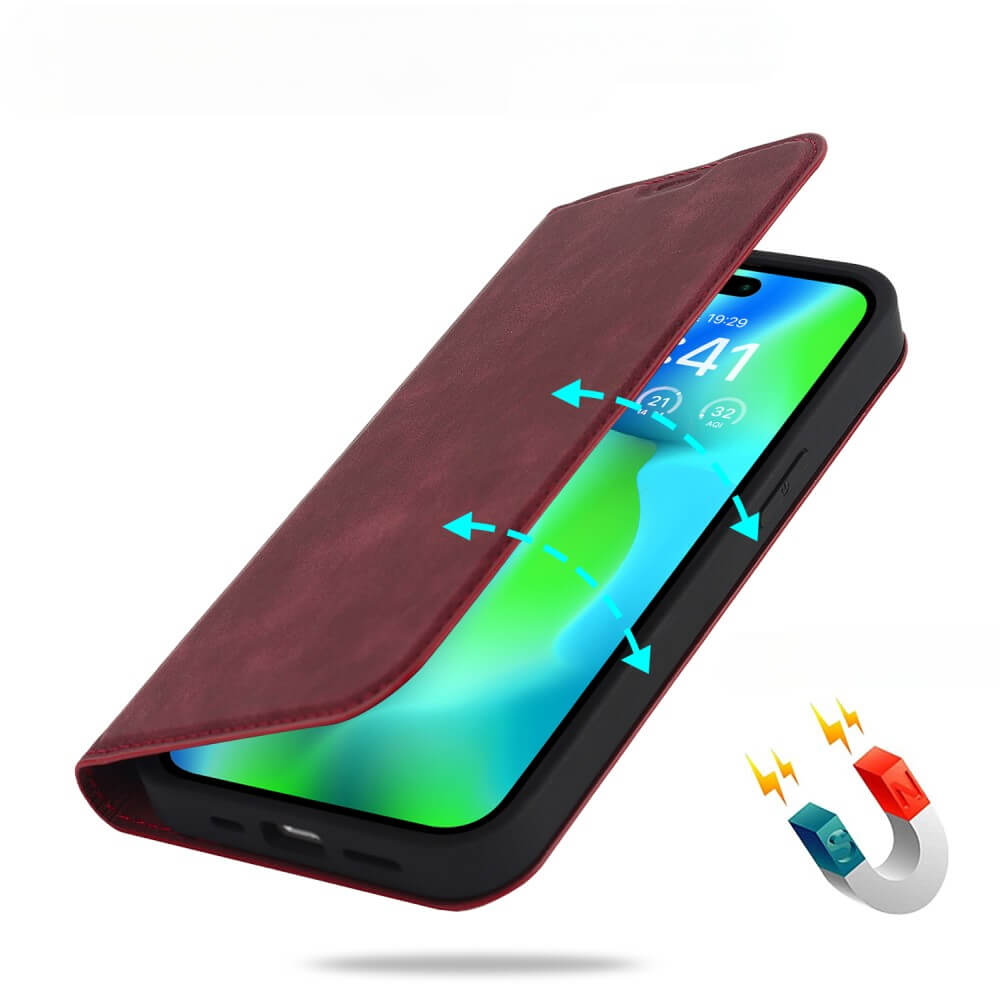 iPhone 15 Pro Max - Étui à rabat Magsafe RFID