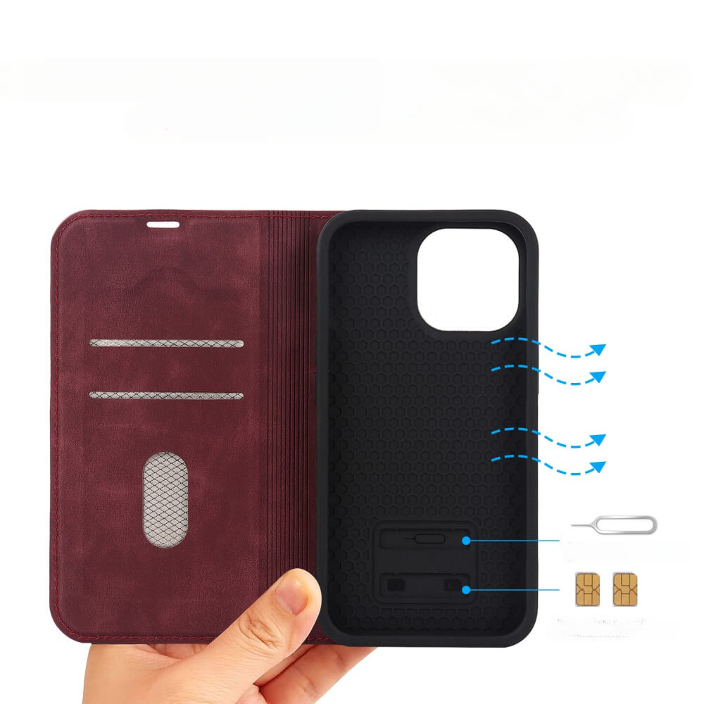 iPhone 15 Plus - Magsafe Flip Case RFID