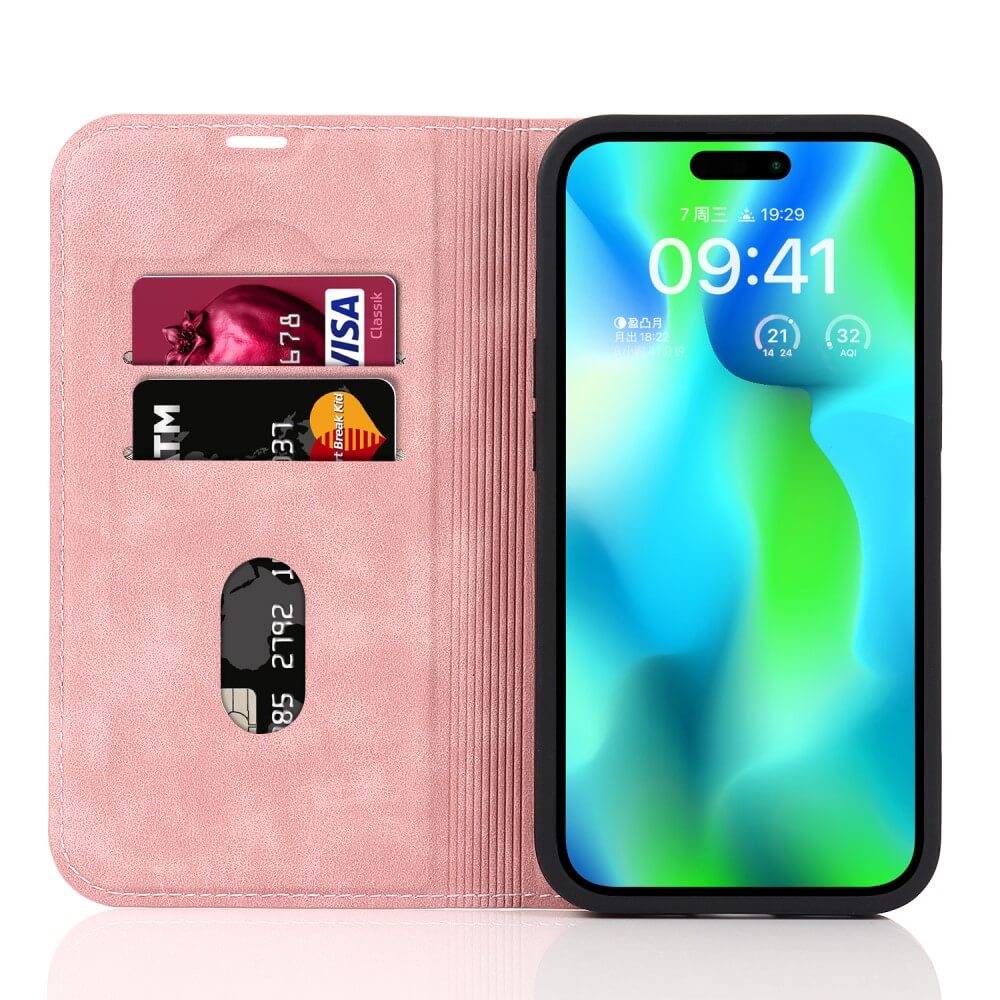 iPhone 15 Pro - Étui à rabat Magsafe avec RFID