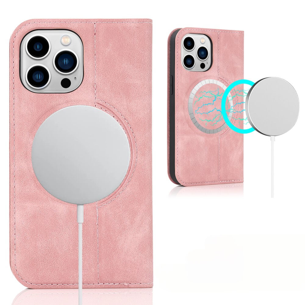 iPhone 15 Pro - Étui à rabat Magsafe avec RFID