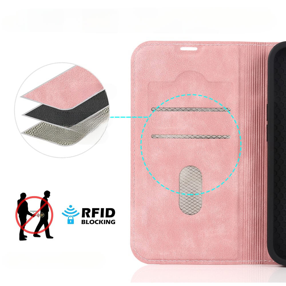 iPhone 15 Plus - Magsafe Flip Case RFID