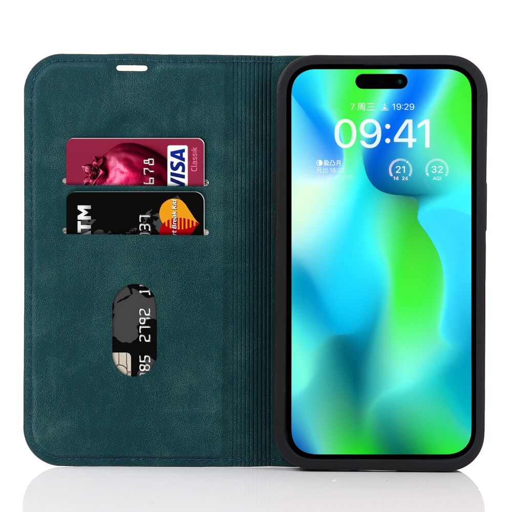 iPhone 15 Pro - Étui à rabat Magsafe avec RFID