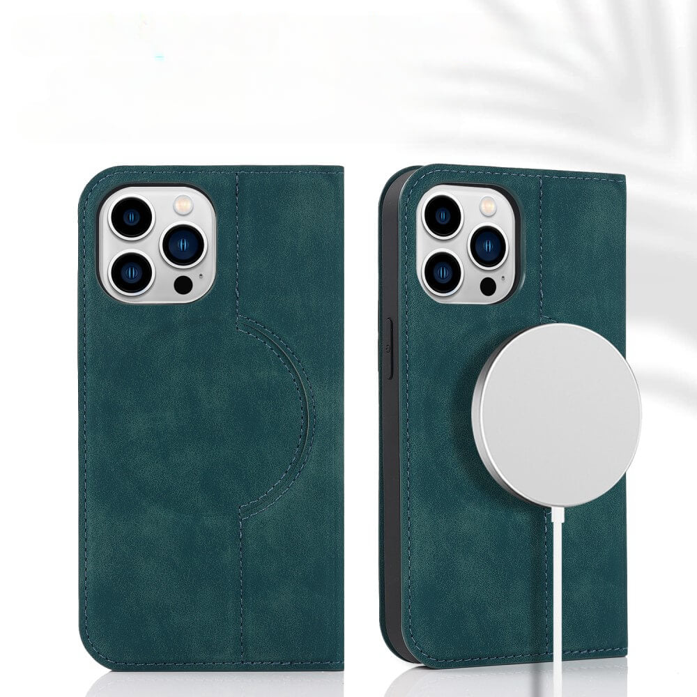 iPhone 15 Pro - Étui à rabat Magsafe avec RFID