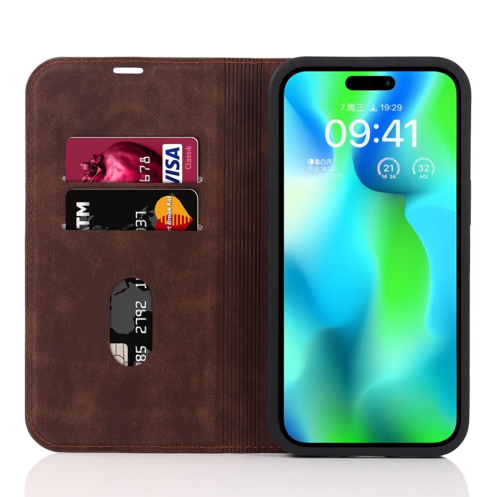 iPhone 15 Pro - Étui à rabat Magsafe avec RFID