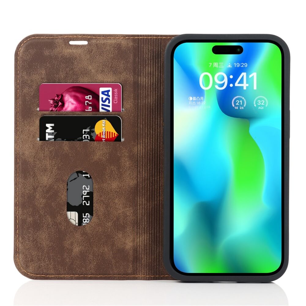 iPhone 15 Pro - Étui à rabat Magsafe avec RFID