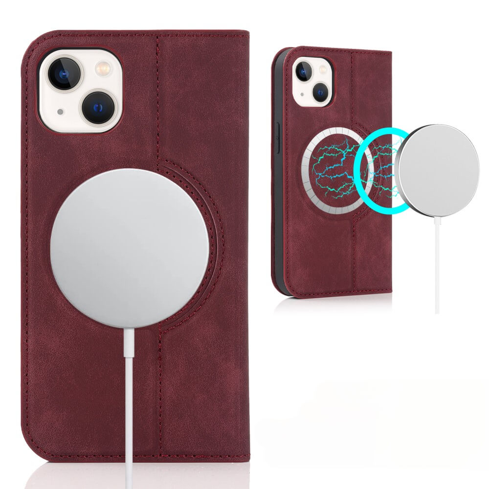 iPhone 15 Plus - Magsafe Flip Case RFID