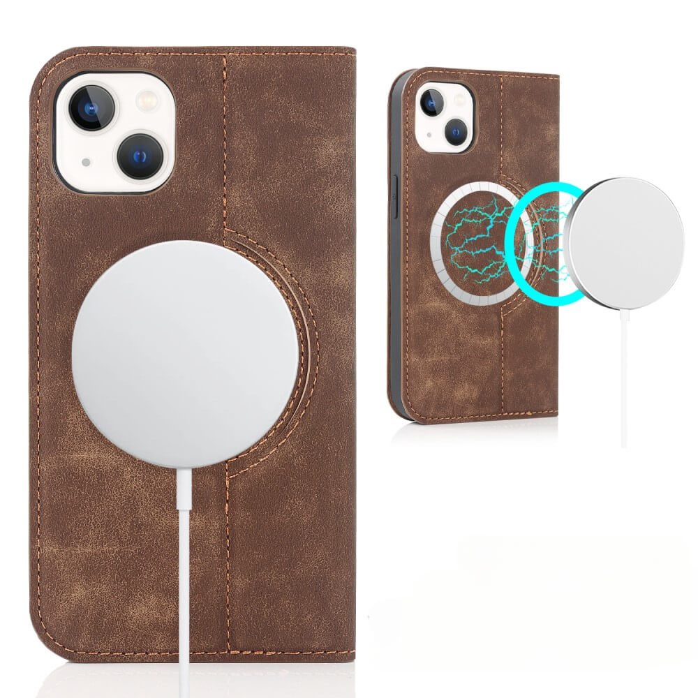 iPhone 15 Plus - Magsafe Flip Case RFID