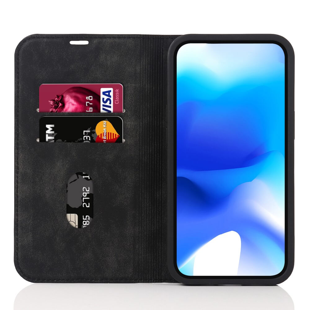 iPhone 15 - Étui à rabat Magsafe RFID