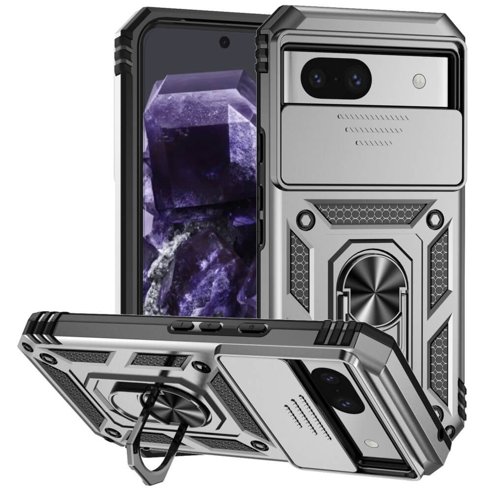 Google Pixel 8a - Custodia Armor con kickstand