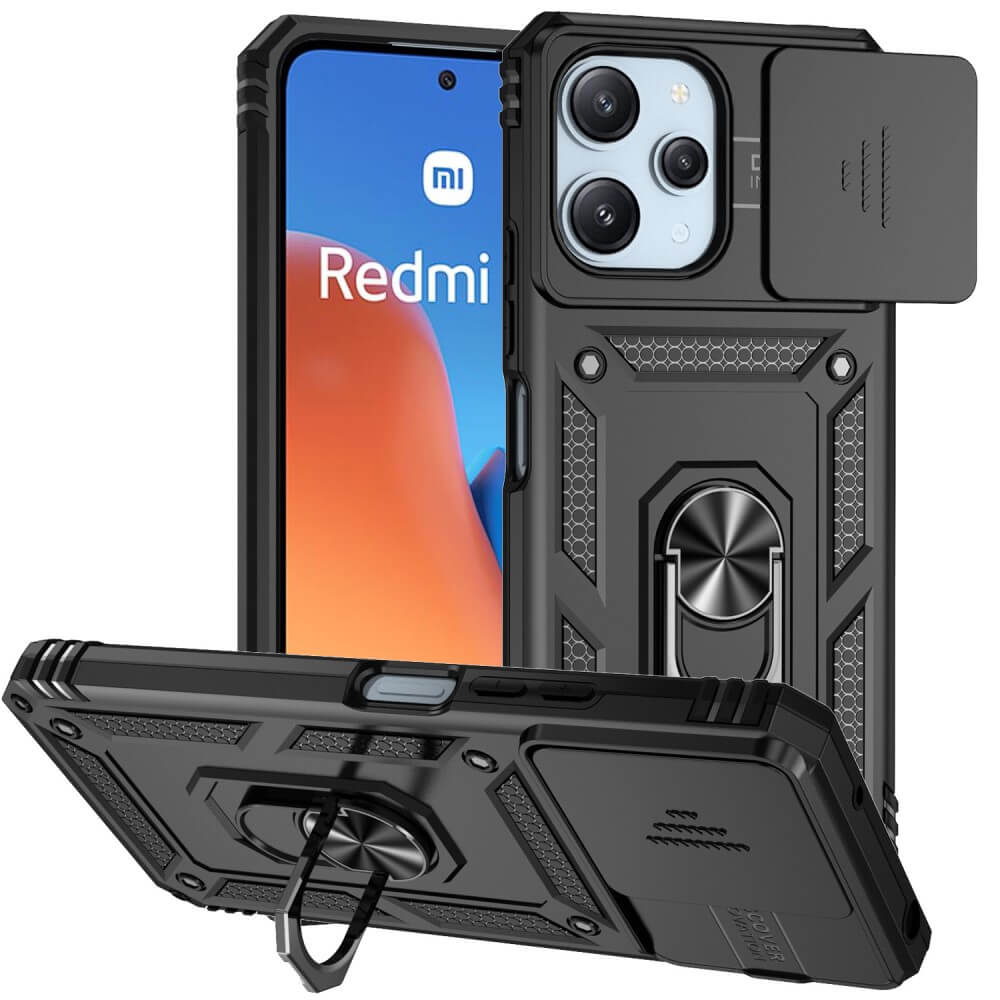 Xiaomi Redmi 12 - Armor Case with Kickstand