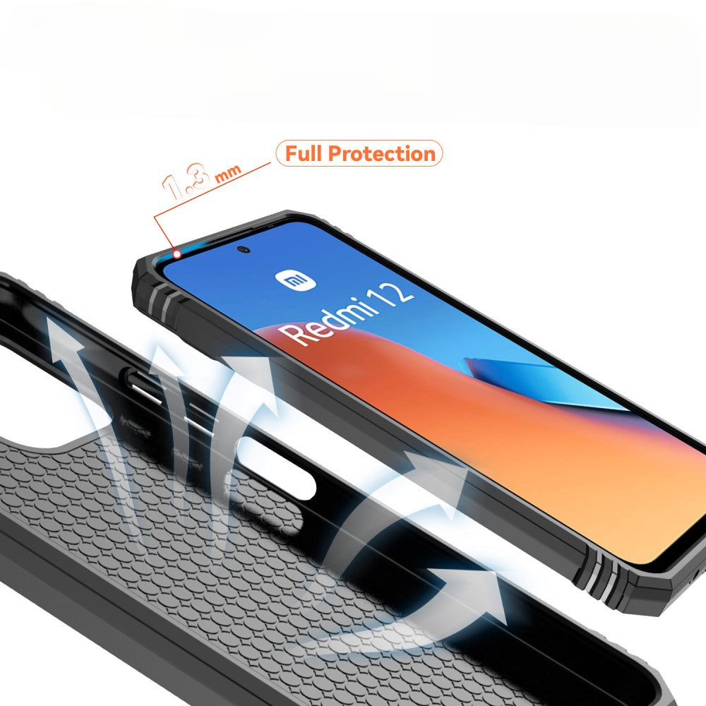 Xiaomi Redmi 12 - Armor Case with Kickstand