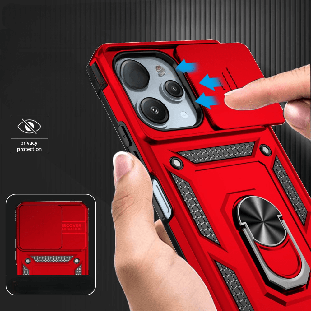 Xiaomi Redmi 12 - Armor Case with Kickstand