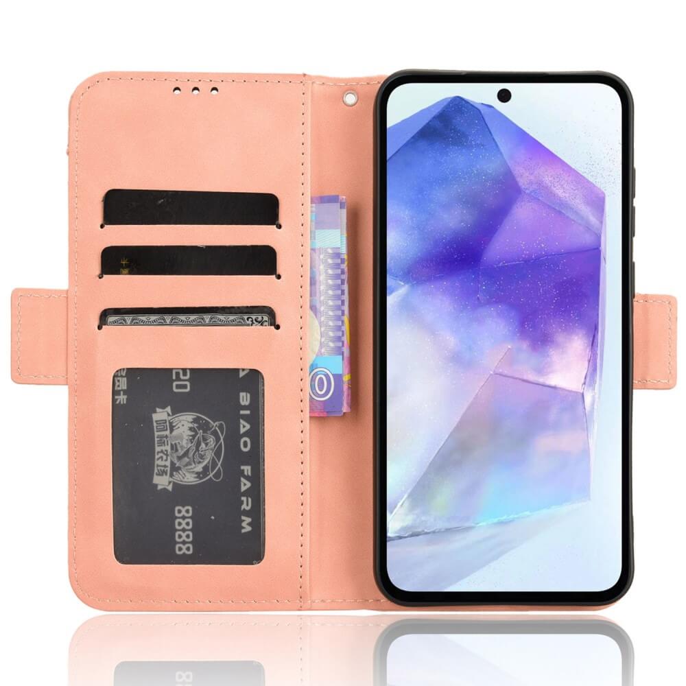 Galaxy A55 - Case With Many Card Slots