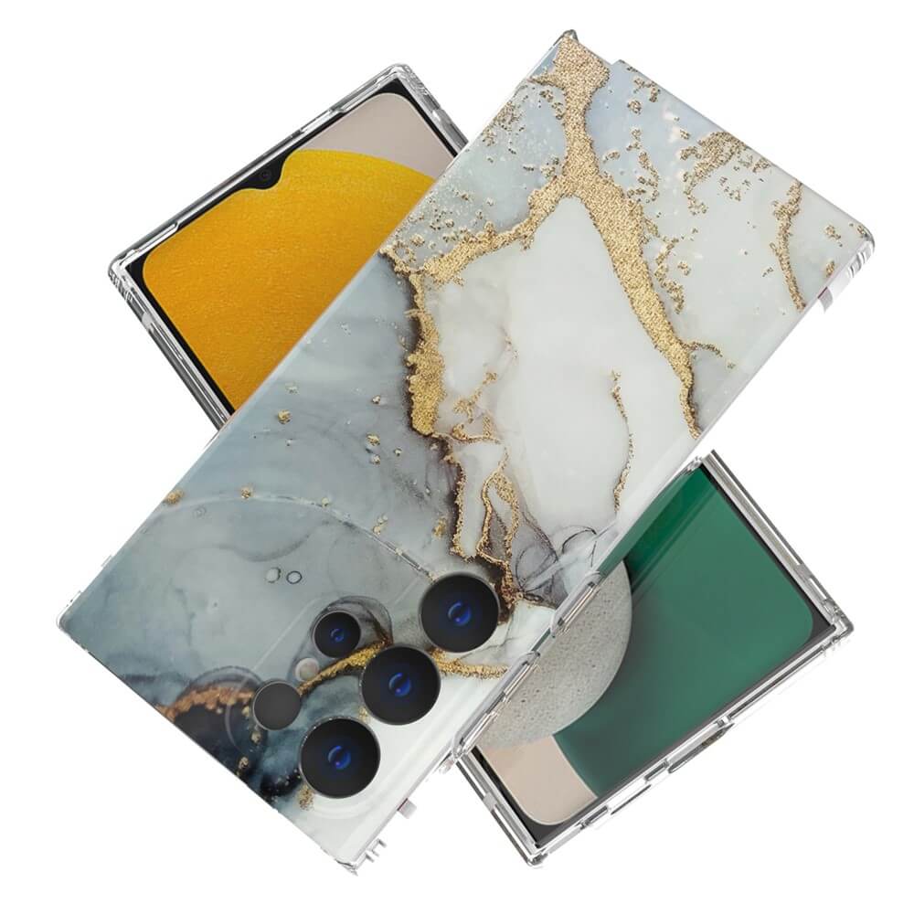 Galaxy S24 Ultra - Cover Handyhülle IMD Marble