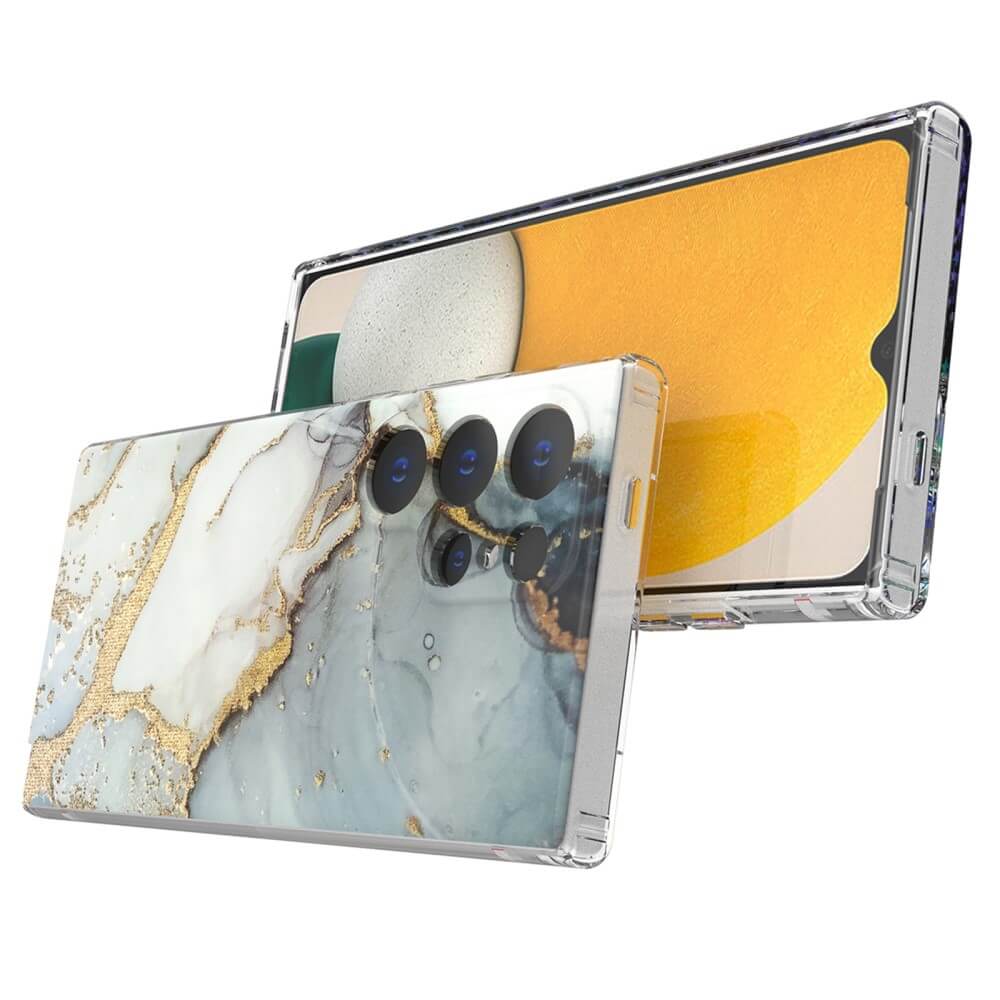 Galaxy S24 Ultra - Cover Handyhülle IMD Marble