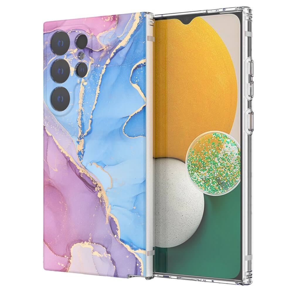 Galaxy S24 Ultra - Cover Handyhülle IMD Marble