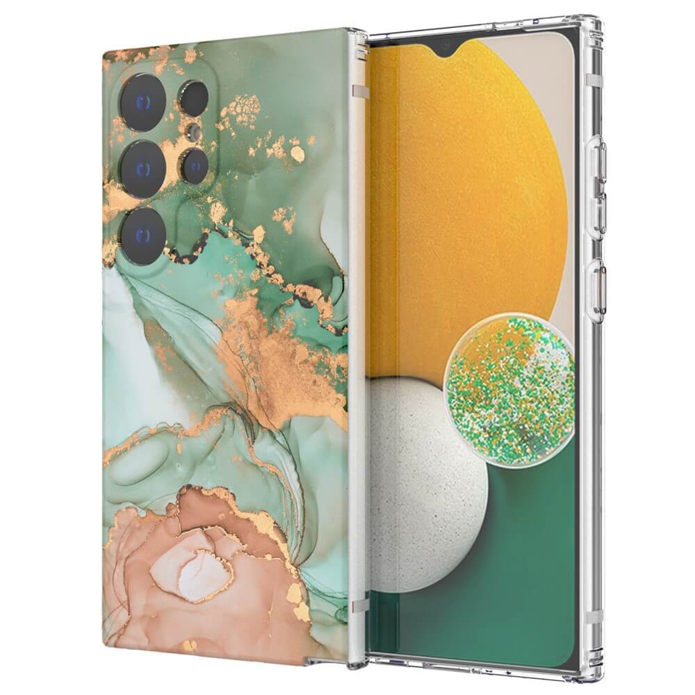 Galaxy S24 Ultra - Cover Handyhülle IMD Marble