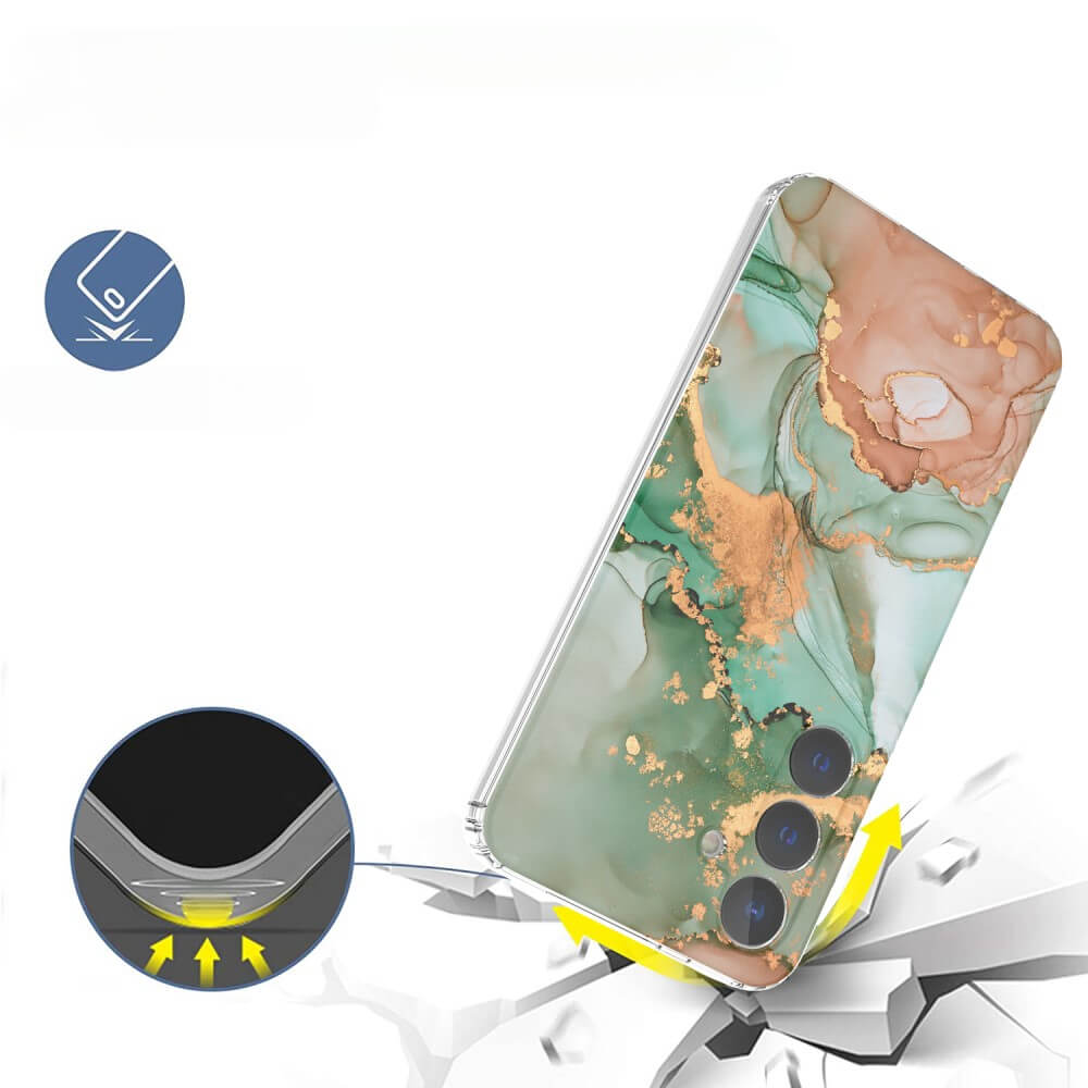 Galaxy S24+ - Cover custodia IMD Marble