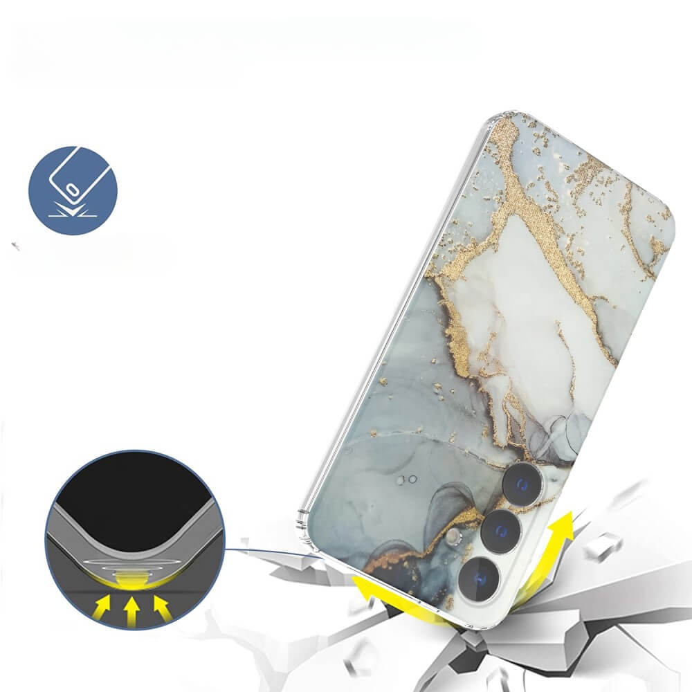 Galaxy S24+ - Cover custodia IMD Marble