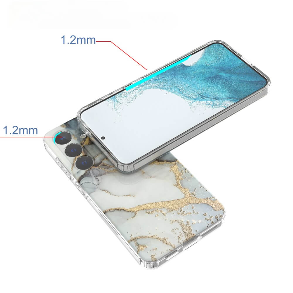 Galaxy S24+ - Cover custodia IMD Marble