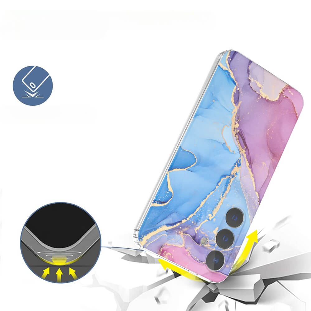 Galaxy S24+ - Cover custodia IMD Marble