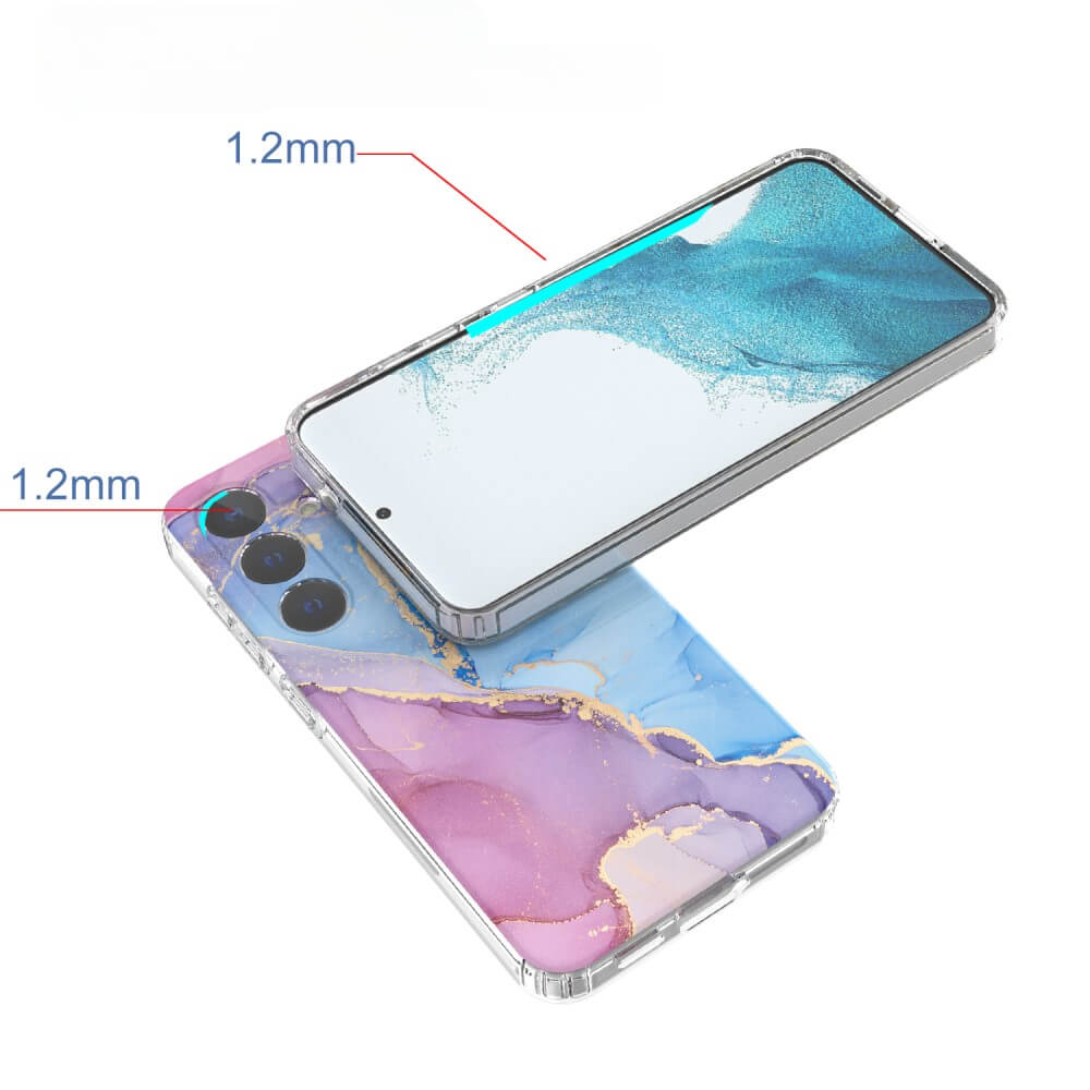 Galaxy S24+ - Cover custodia IMD Marble
