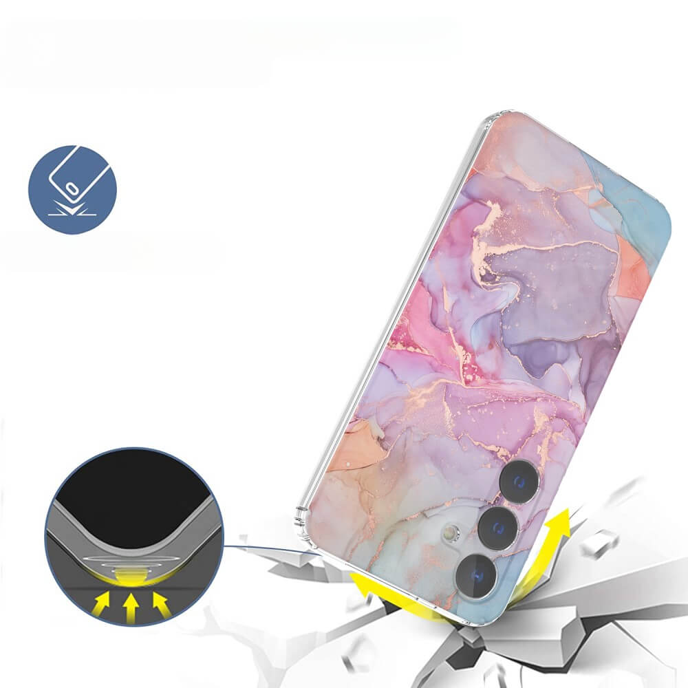 Galaxy S24+ - Cover custodia IMD Marble