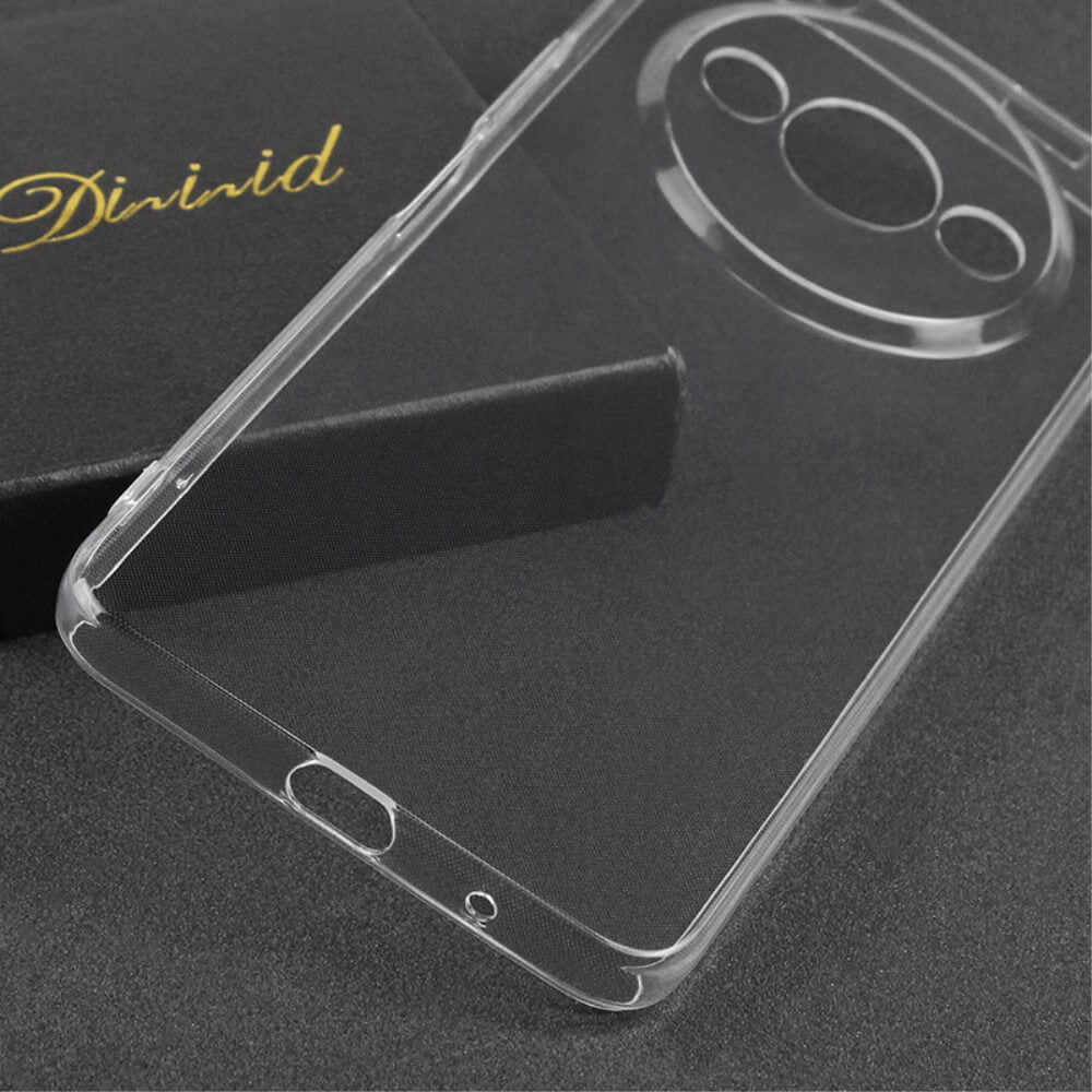 Xiaomi Redmi A3 - Silikon Gummi Case transparent